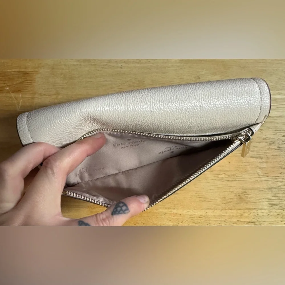 kate spade White Leather Rosie Wallet - Picture 6 of 11